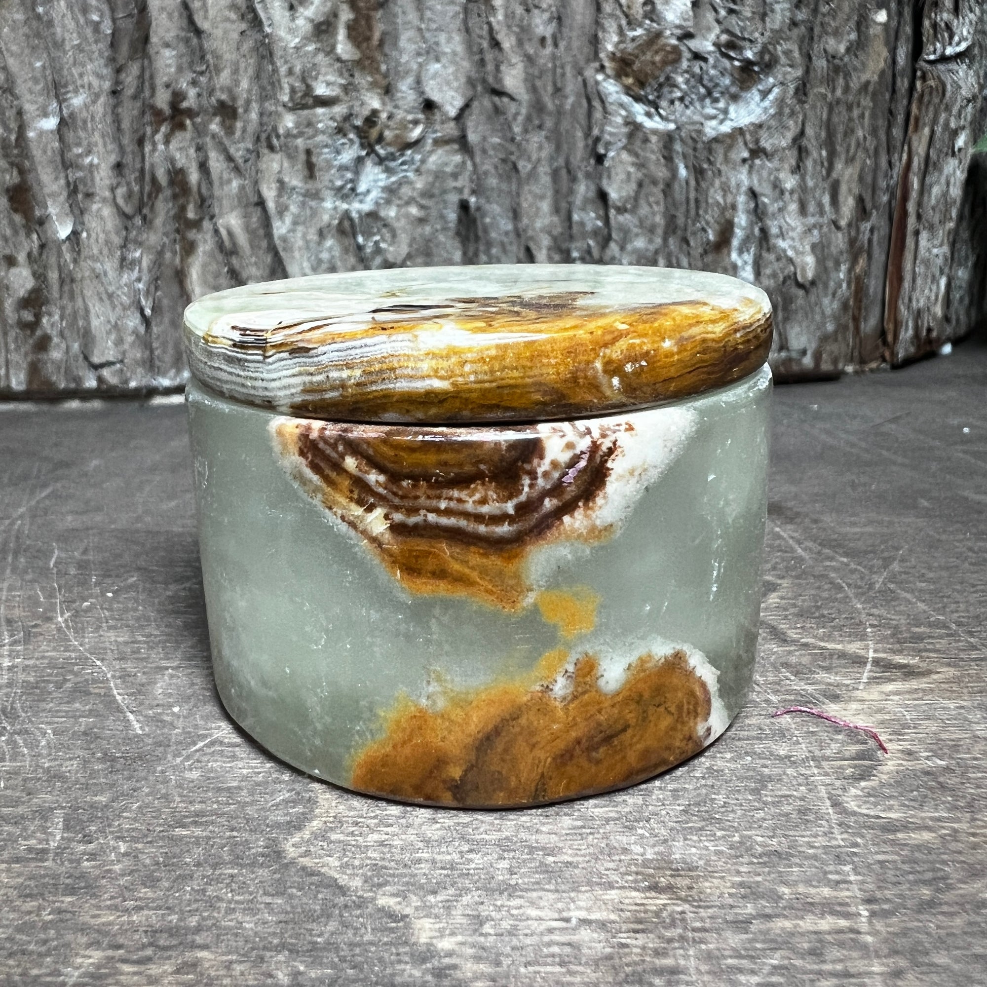 2.0" Green Onyx Jar