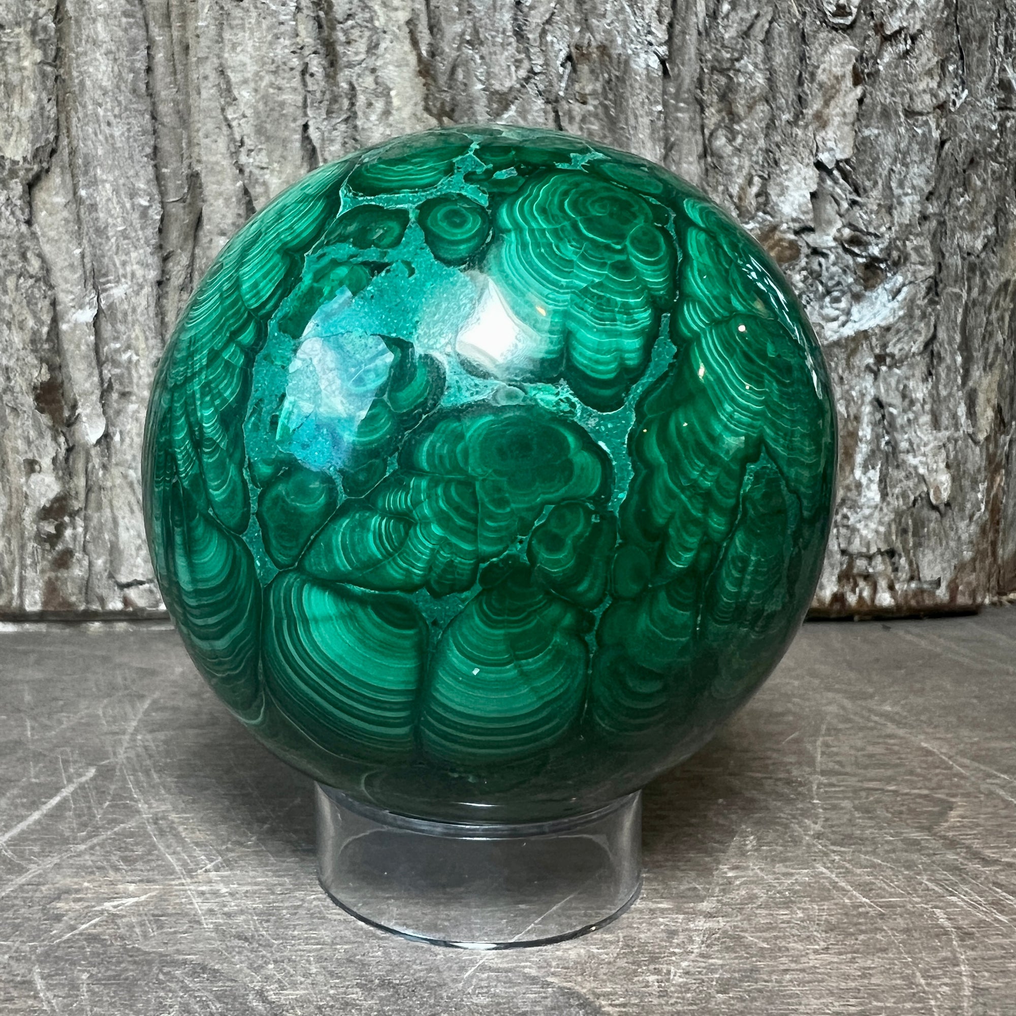 Malachite Sphere