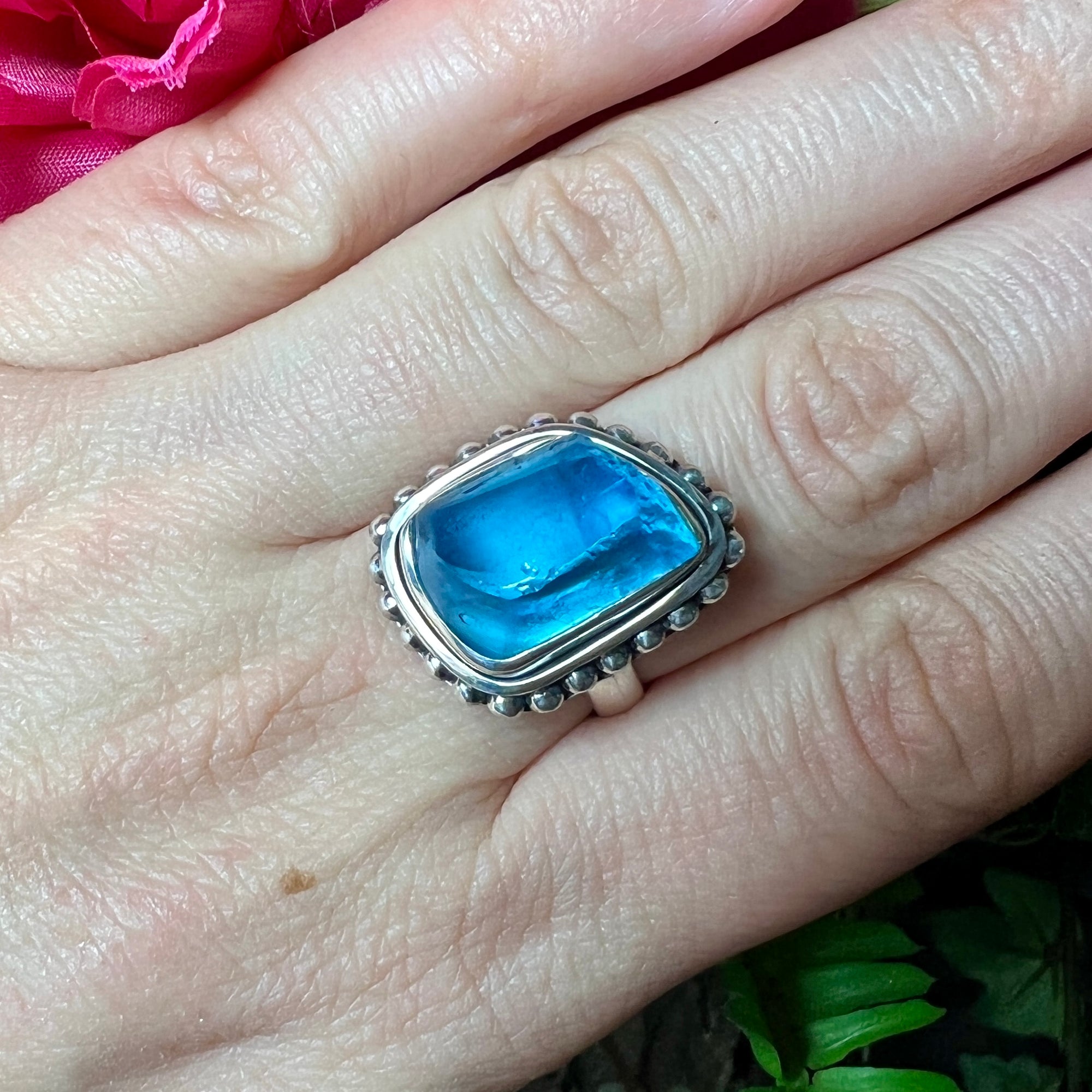 Blue Topaz Ring