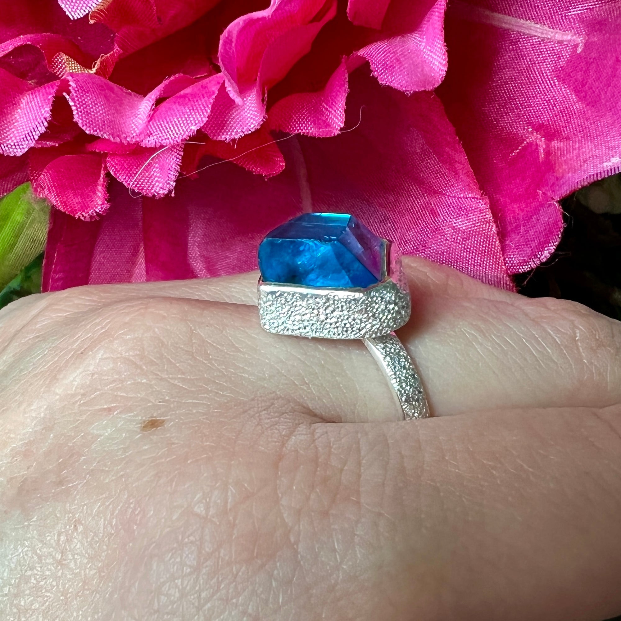 Blue Topaz Ring