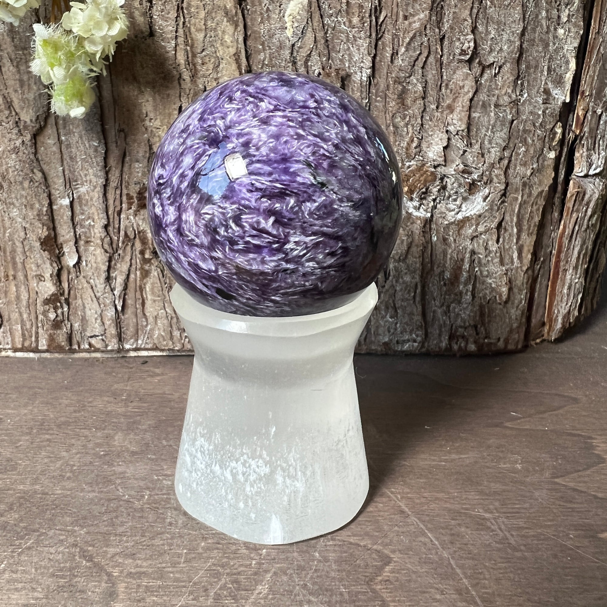 Charoite Sphere