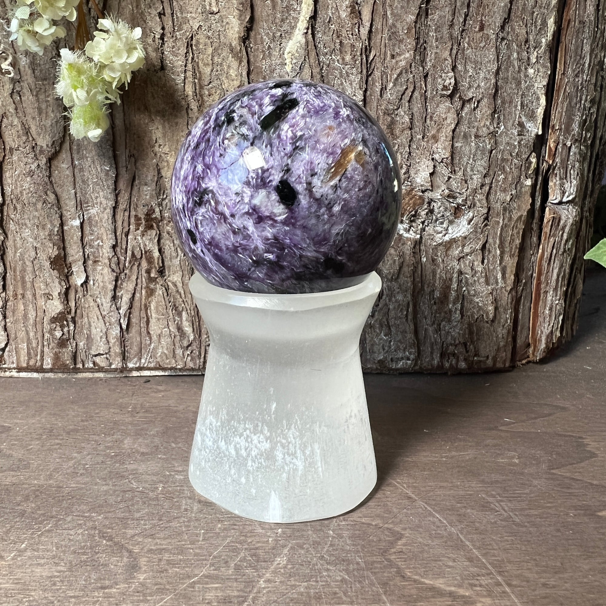 Charoite Sphere