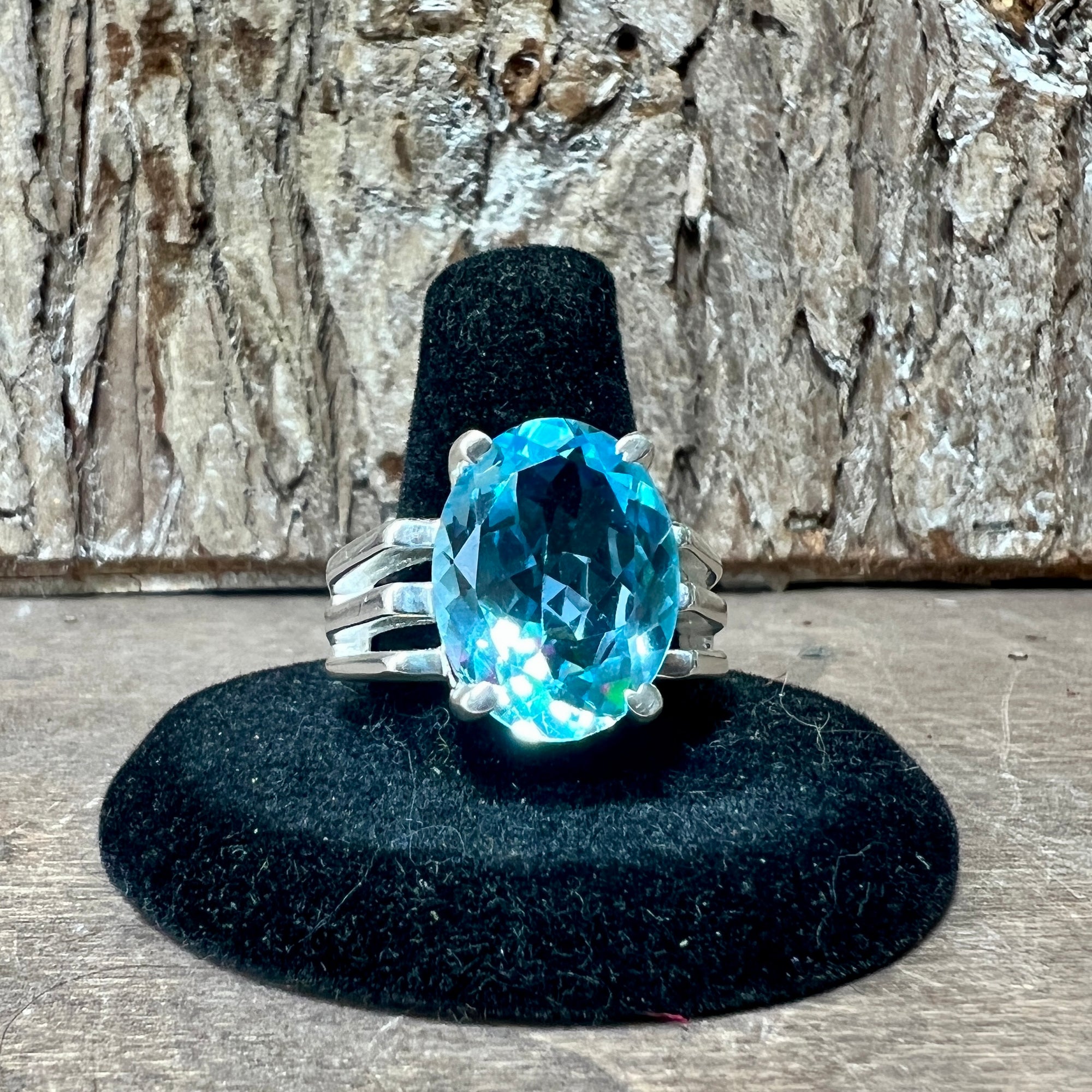 Blue Topaz Ring