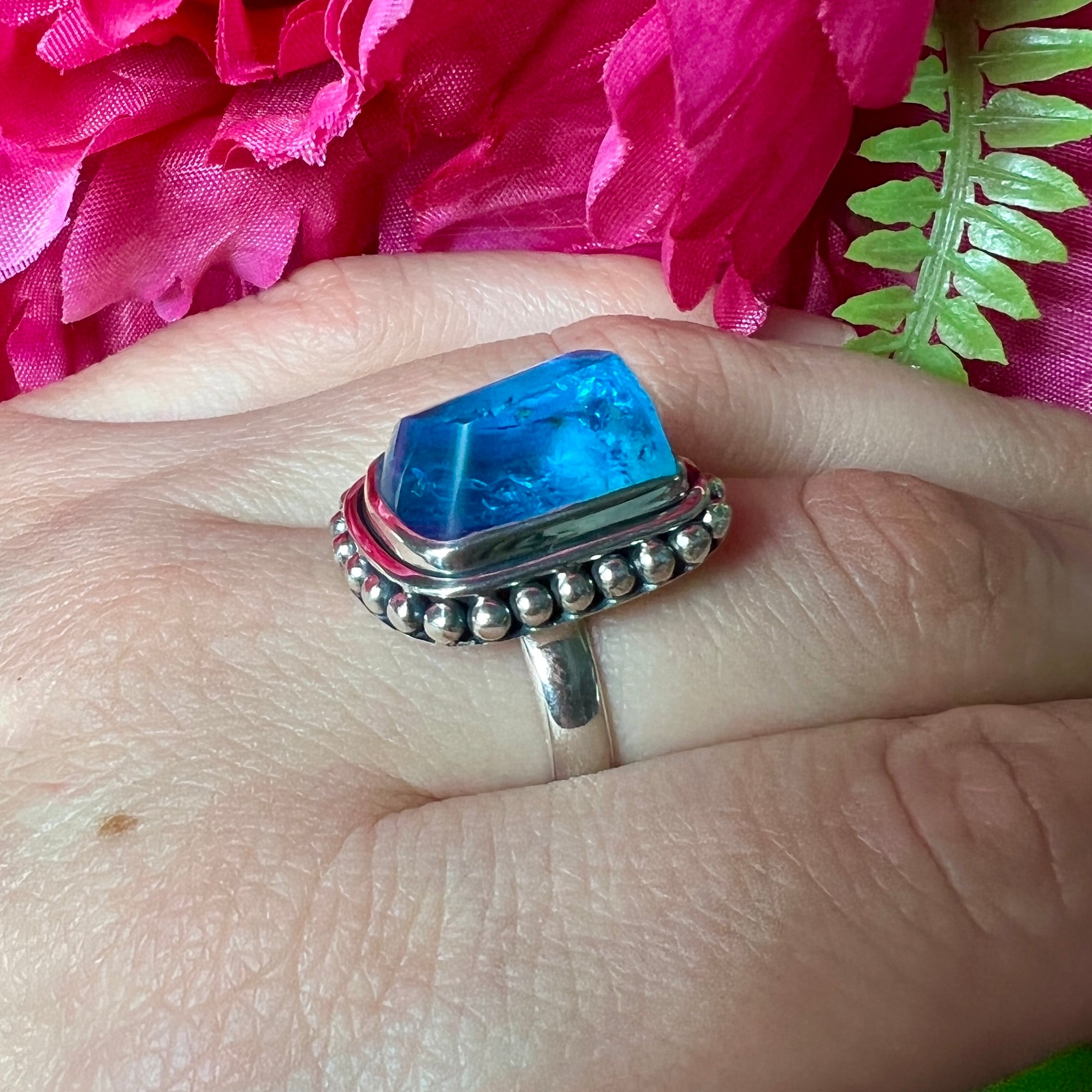 Blue Topaz Ring