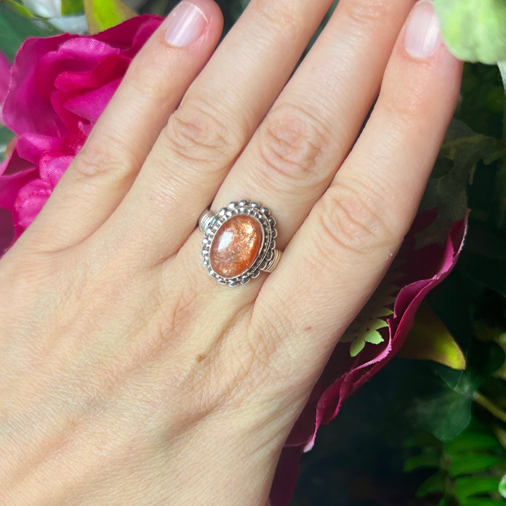 Sunstone Ring