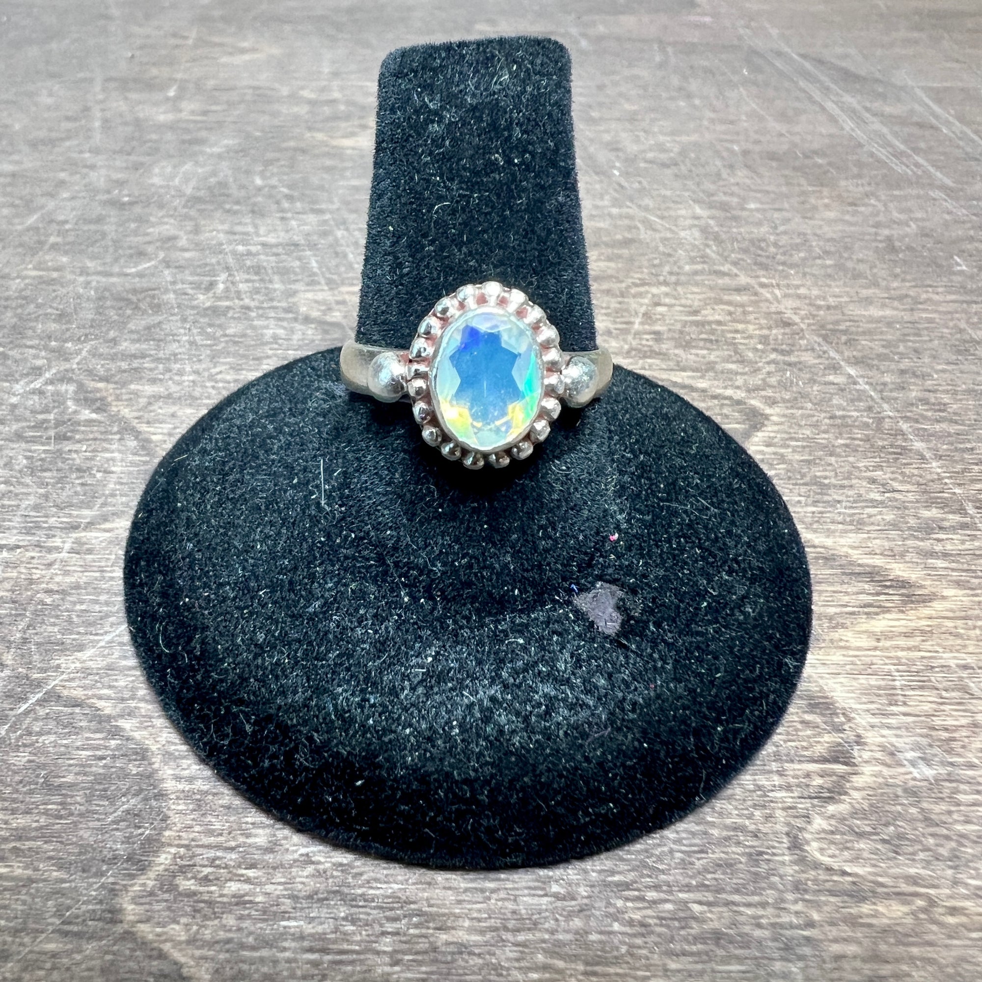 Opal (Faceted) Ring
