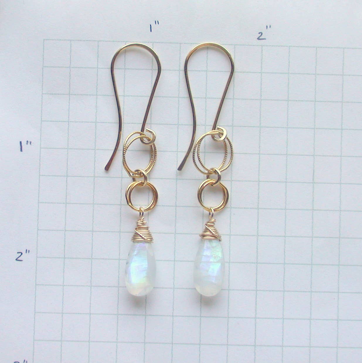 Moonstone Statement Earrings