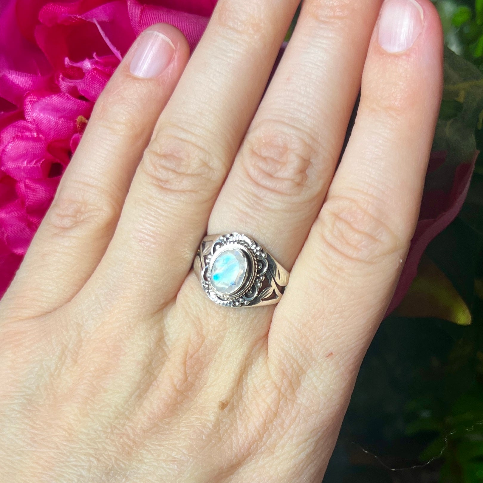 Moonstone Ring