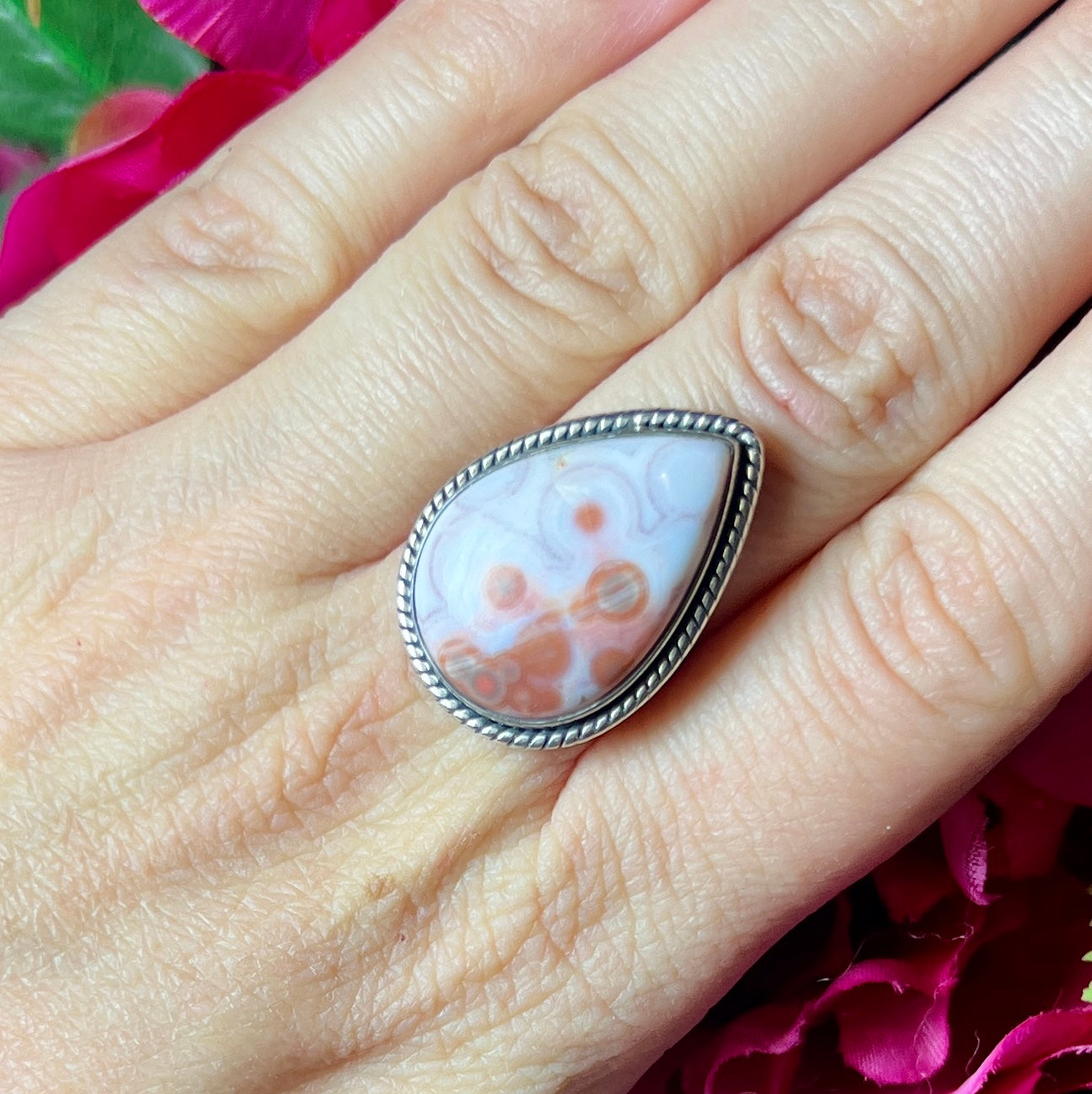 Ocean Jasper Ring