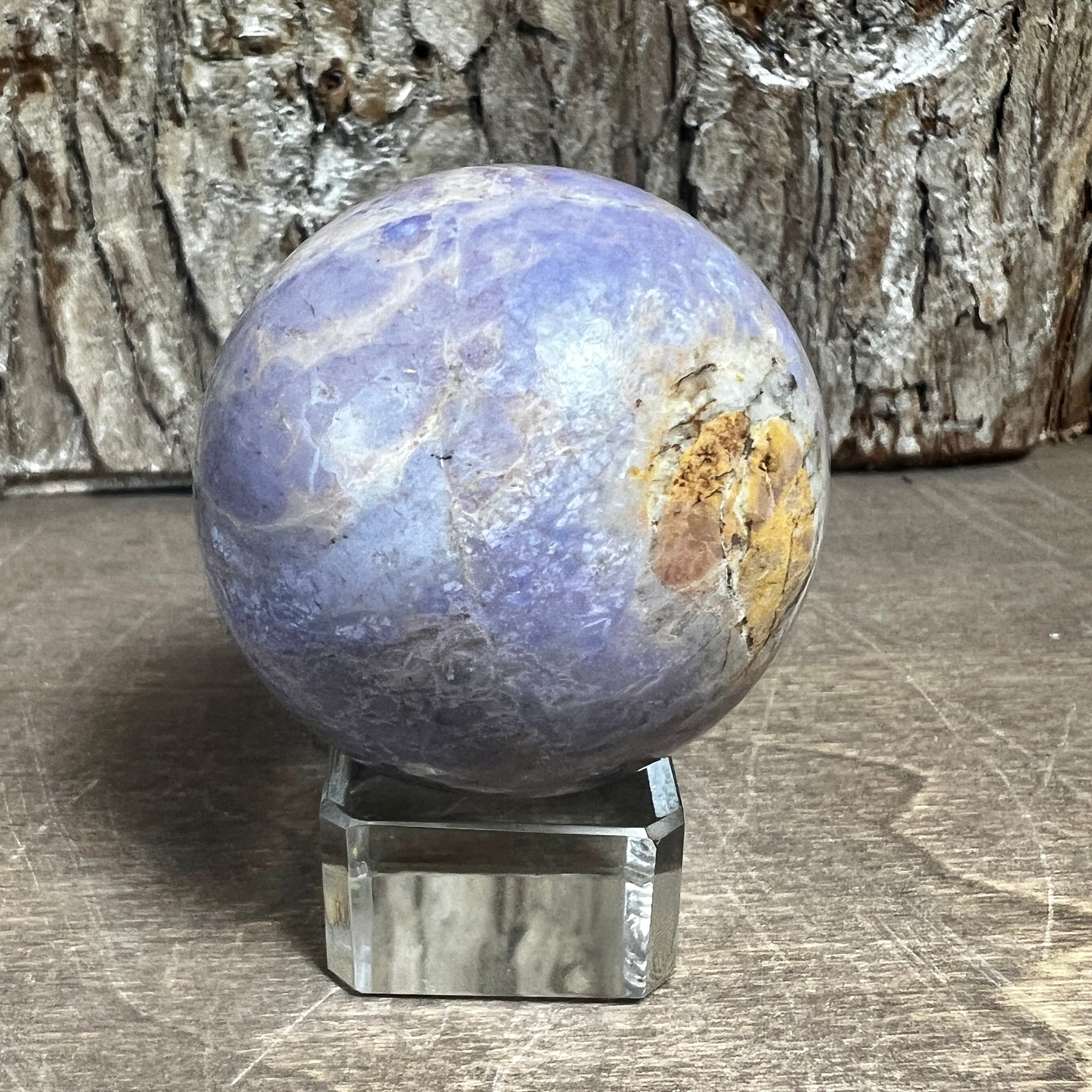 Purple Jade Sphere