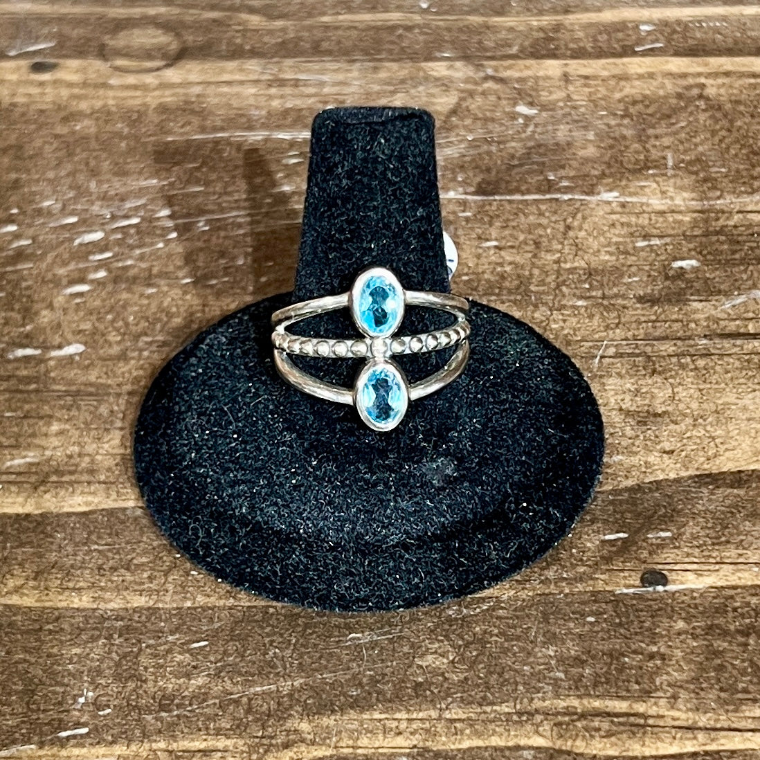 Blue Topaz Ring