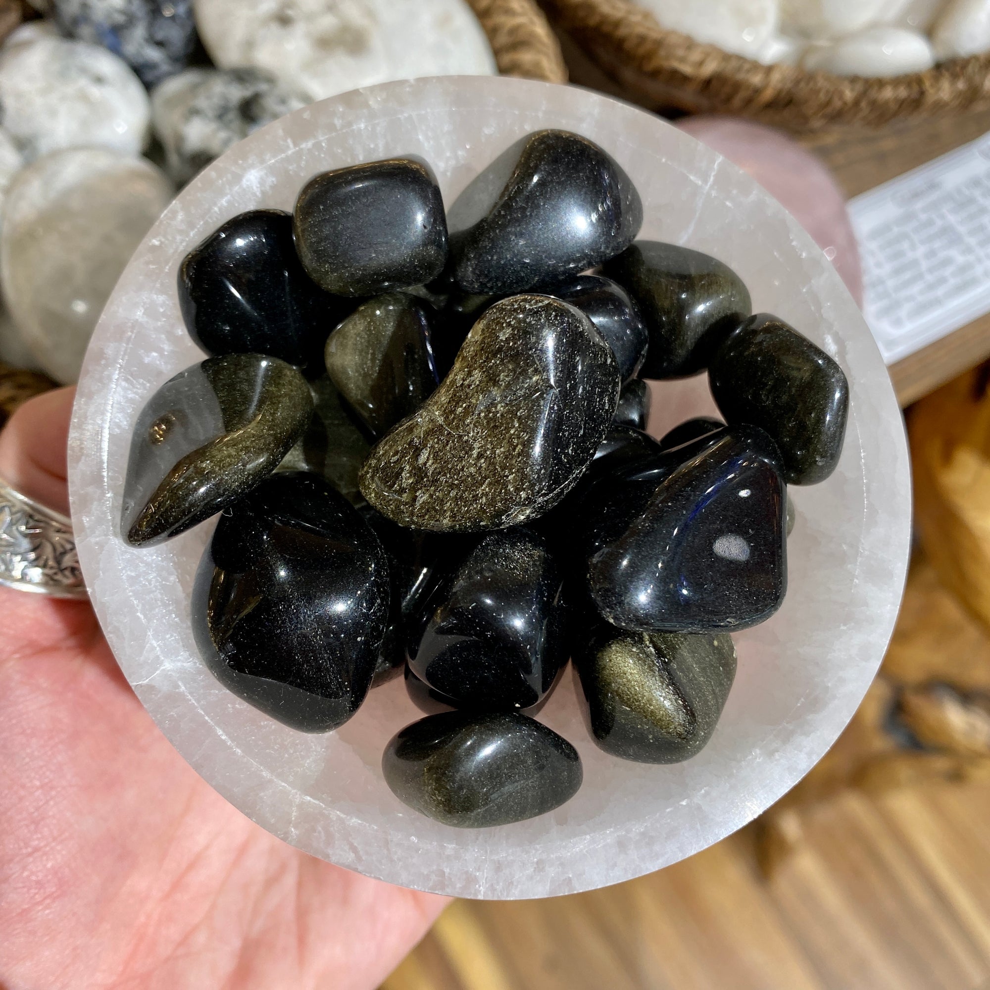 Golden Sheen Obsidian