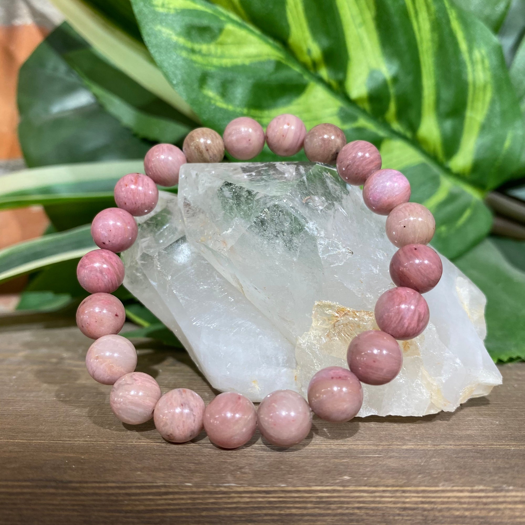 Amazon.com: Healing Bracelets for Women - Rose Quartz & Rhodonite Bracelet  - Healing Prayers Crystal Bracelet, 8mm Natural Stone Anti Anxiety Stress  Relief Yoga Beads Get Well Soon Gifts : Handmade Products