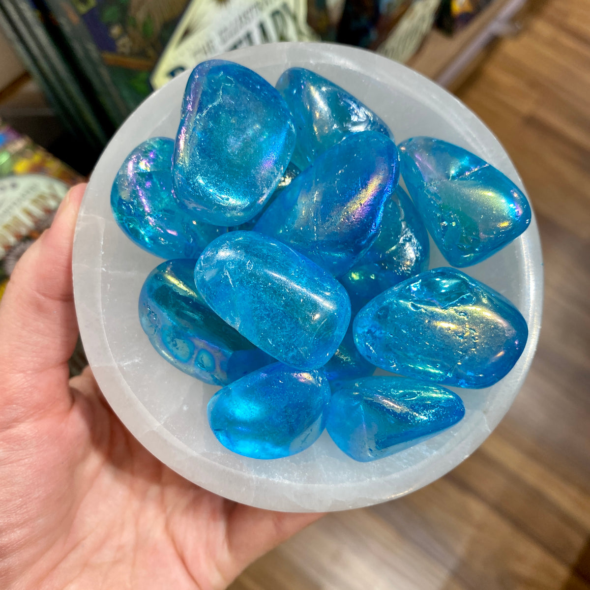 Tiny polished stones (4 oz), rock confetti, colorful planter stones, t –  Midwest Shores